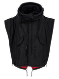 Black Nylon Full-Length Jacket