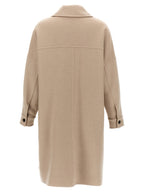 Beige Cashmere Coat