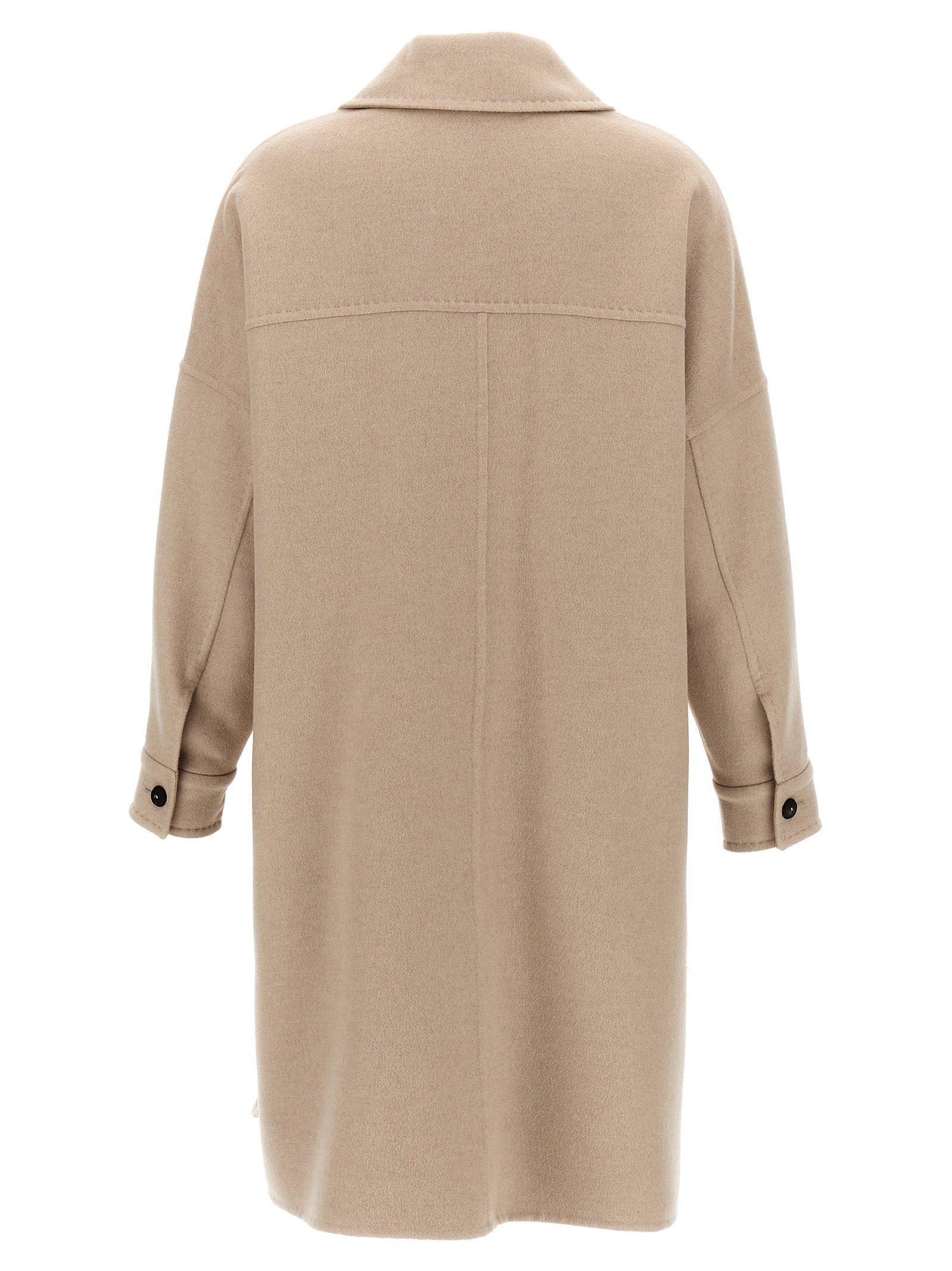 Beige Cashmere Coat