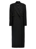 Black Virgin Wool Coat
