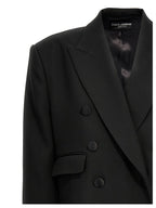 Black Virgin Wool Coat