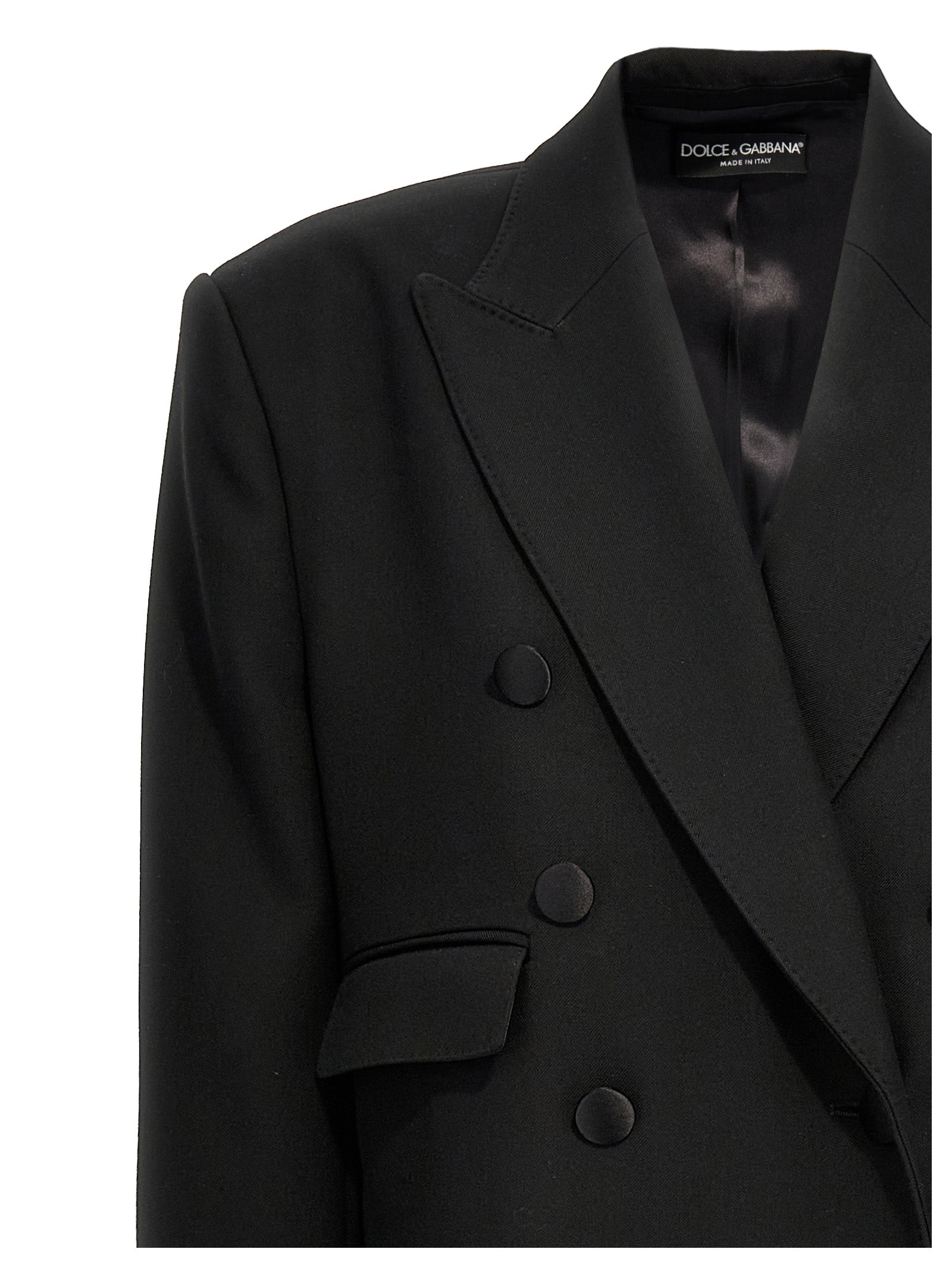 Black Virgin Wool Coat