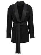 Black Viscose Blazer