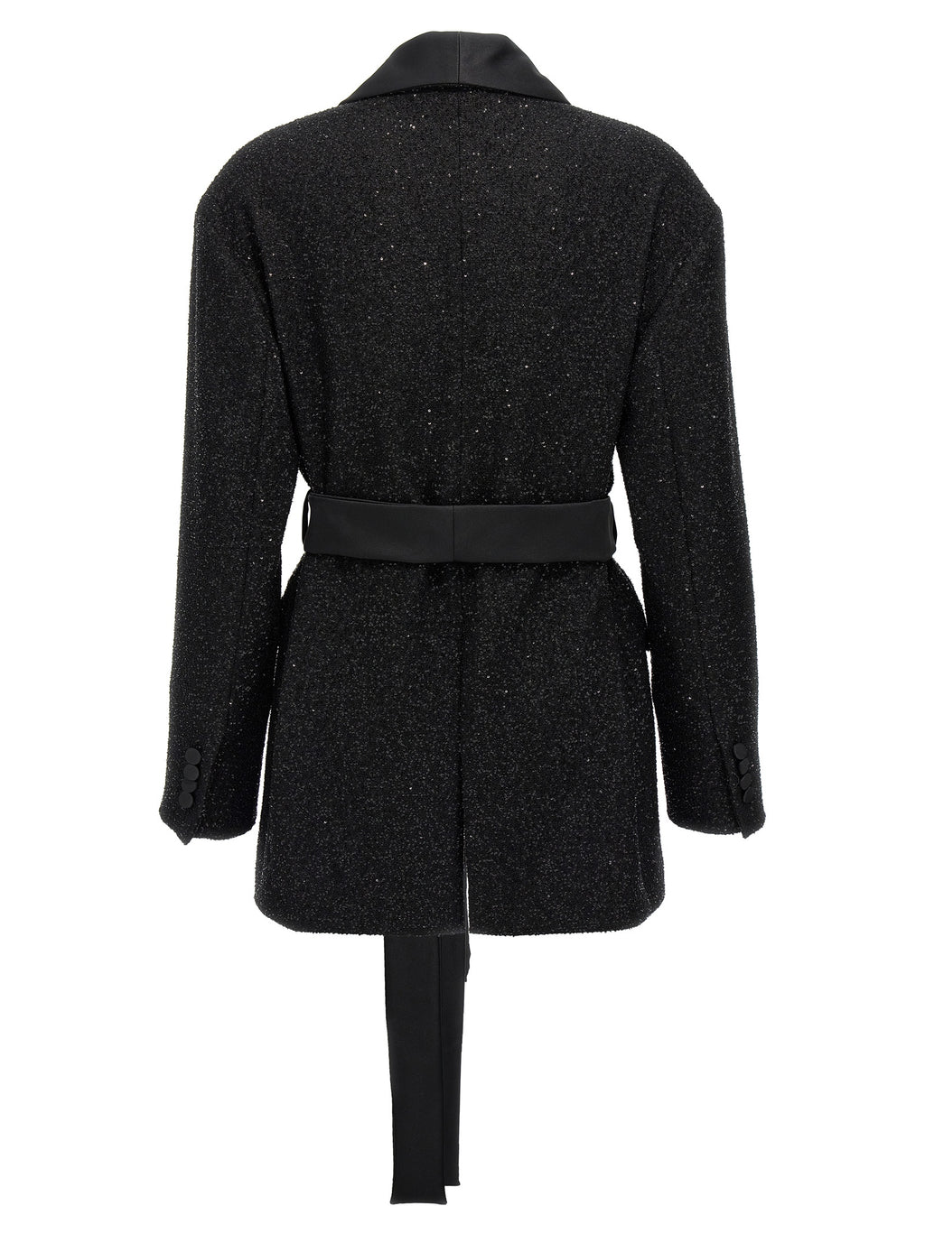 Black Viscose Blazer