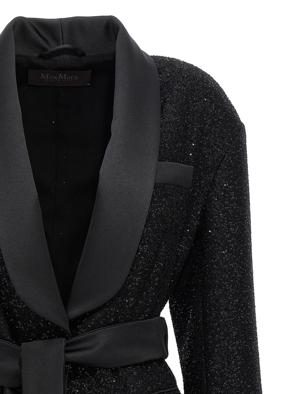 Black Viscose Blazer