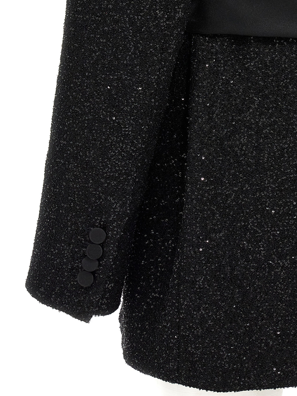 Black Viscose Blazer