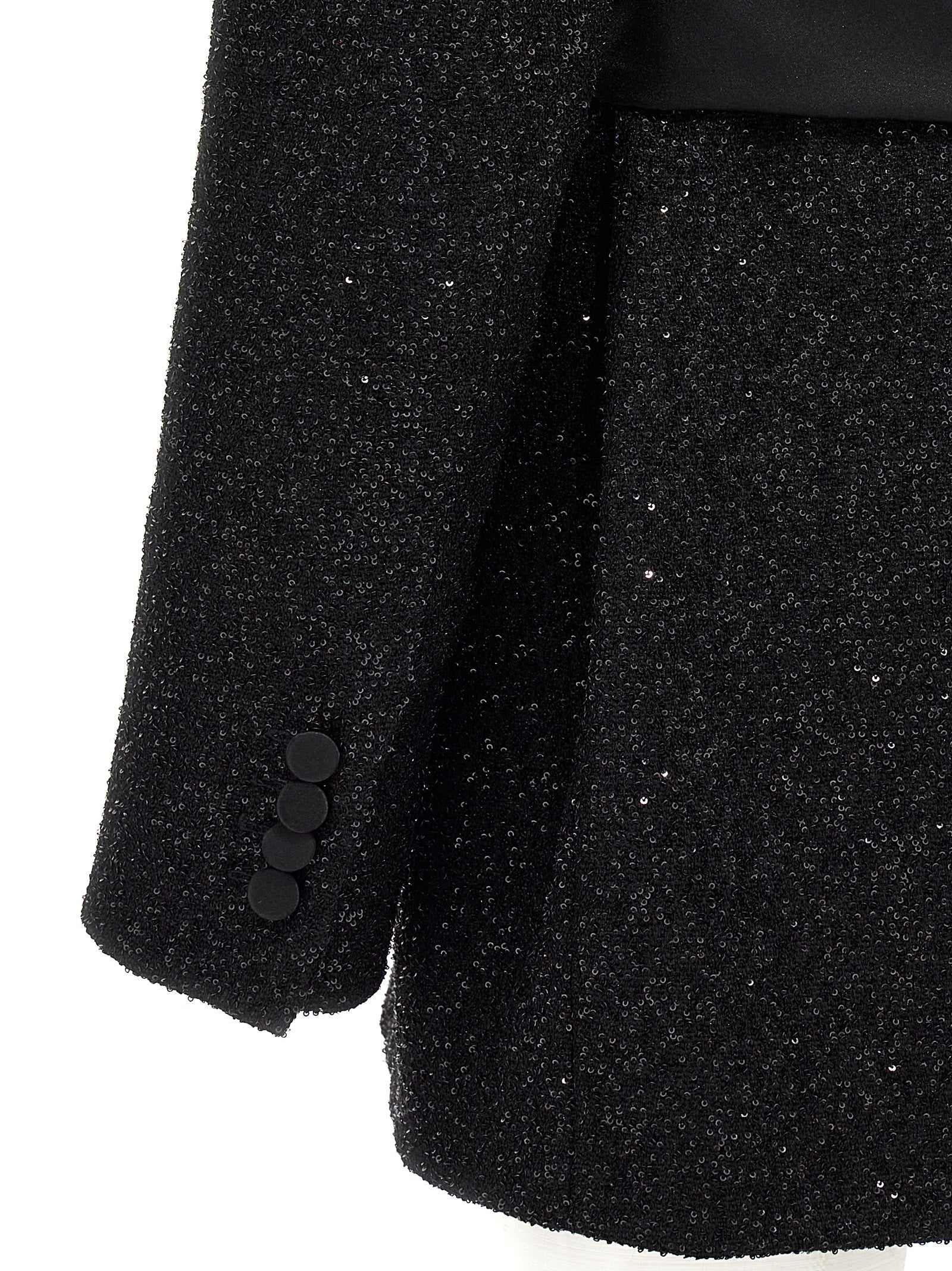 Black Viscose Blazer