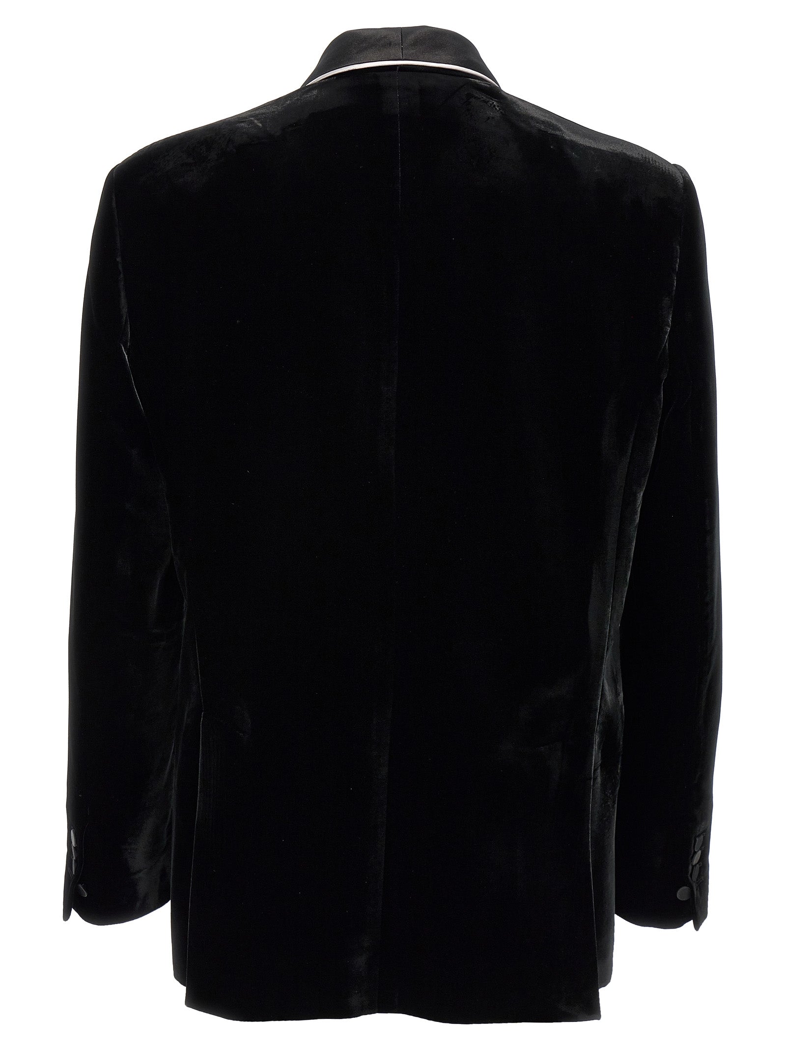 Black Viscose Blazer