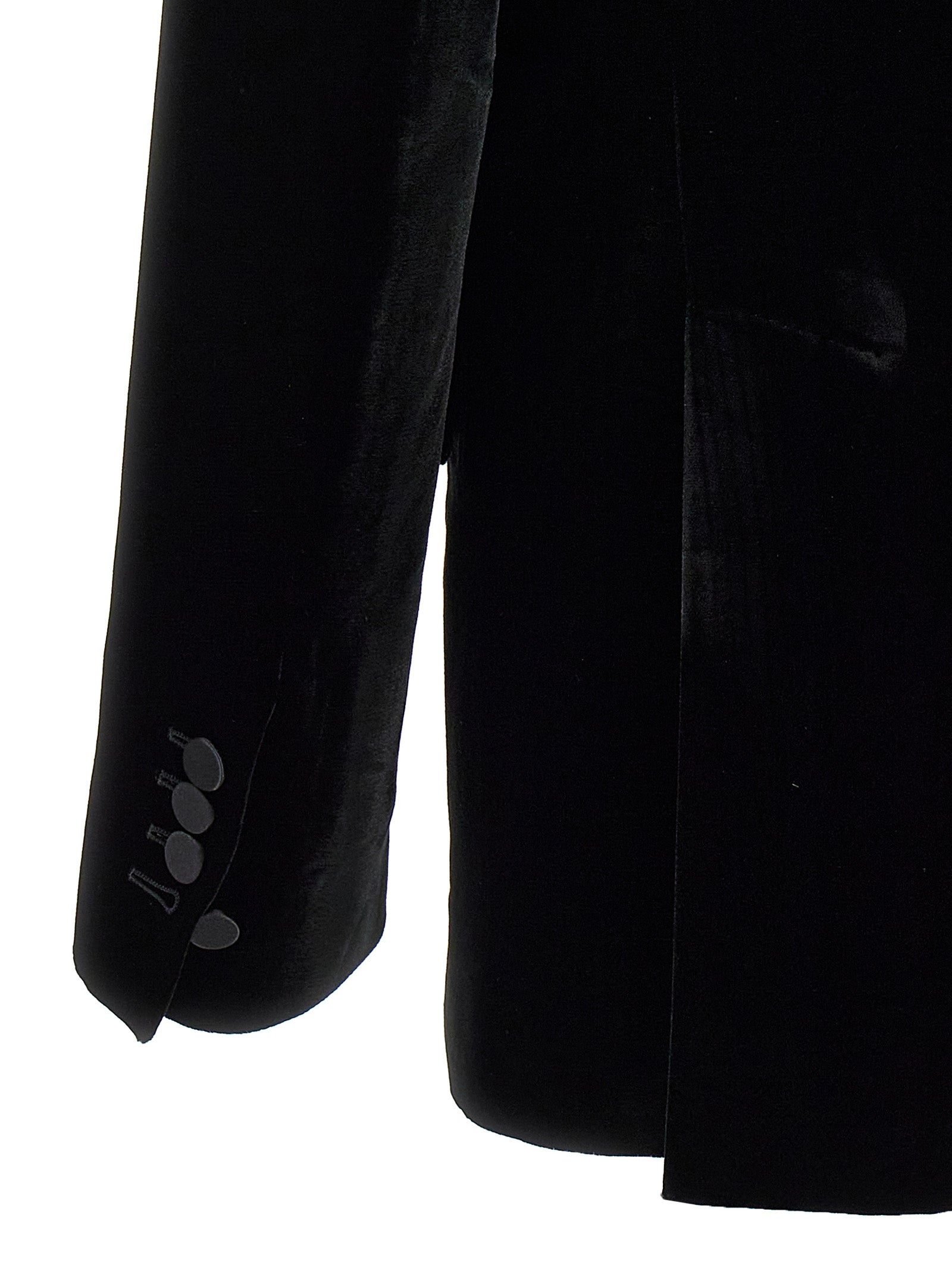 Black Viscose Blazer