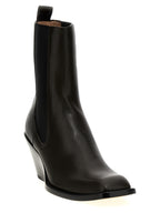 Brown Calfskin Chelsea Boots