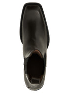 Brown Calfskin Chelsea Boots