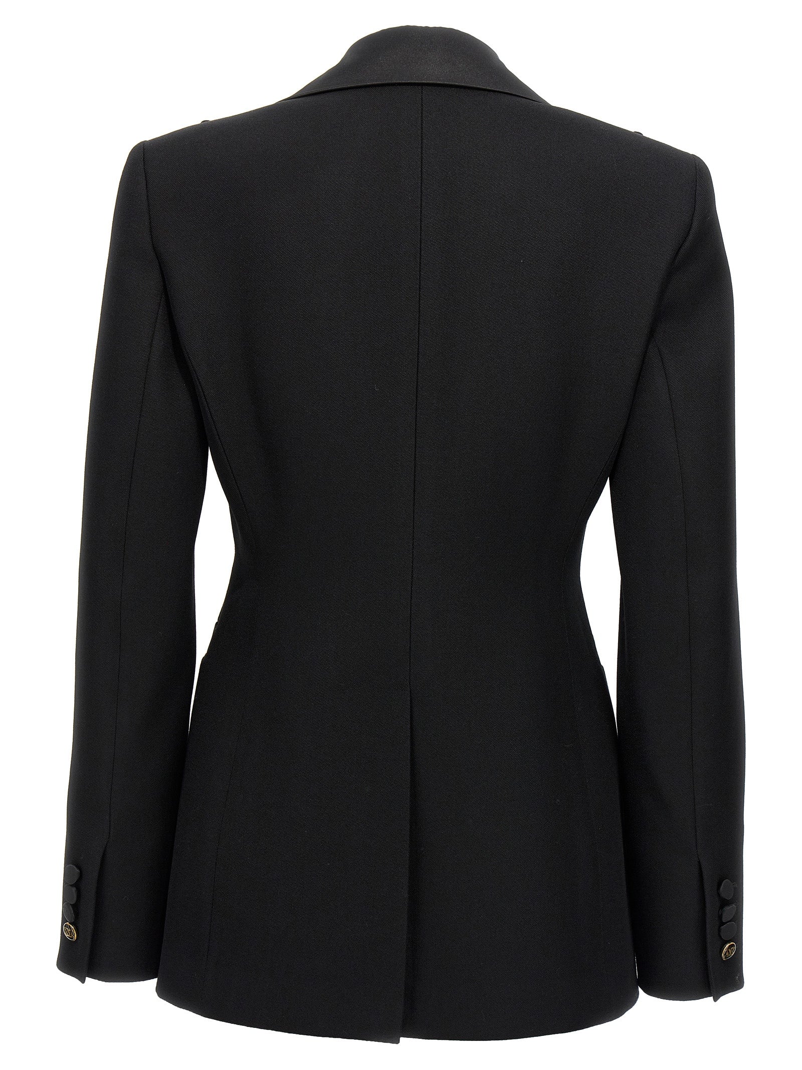 Black Virgin Wool Blazer