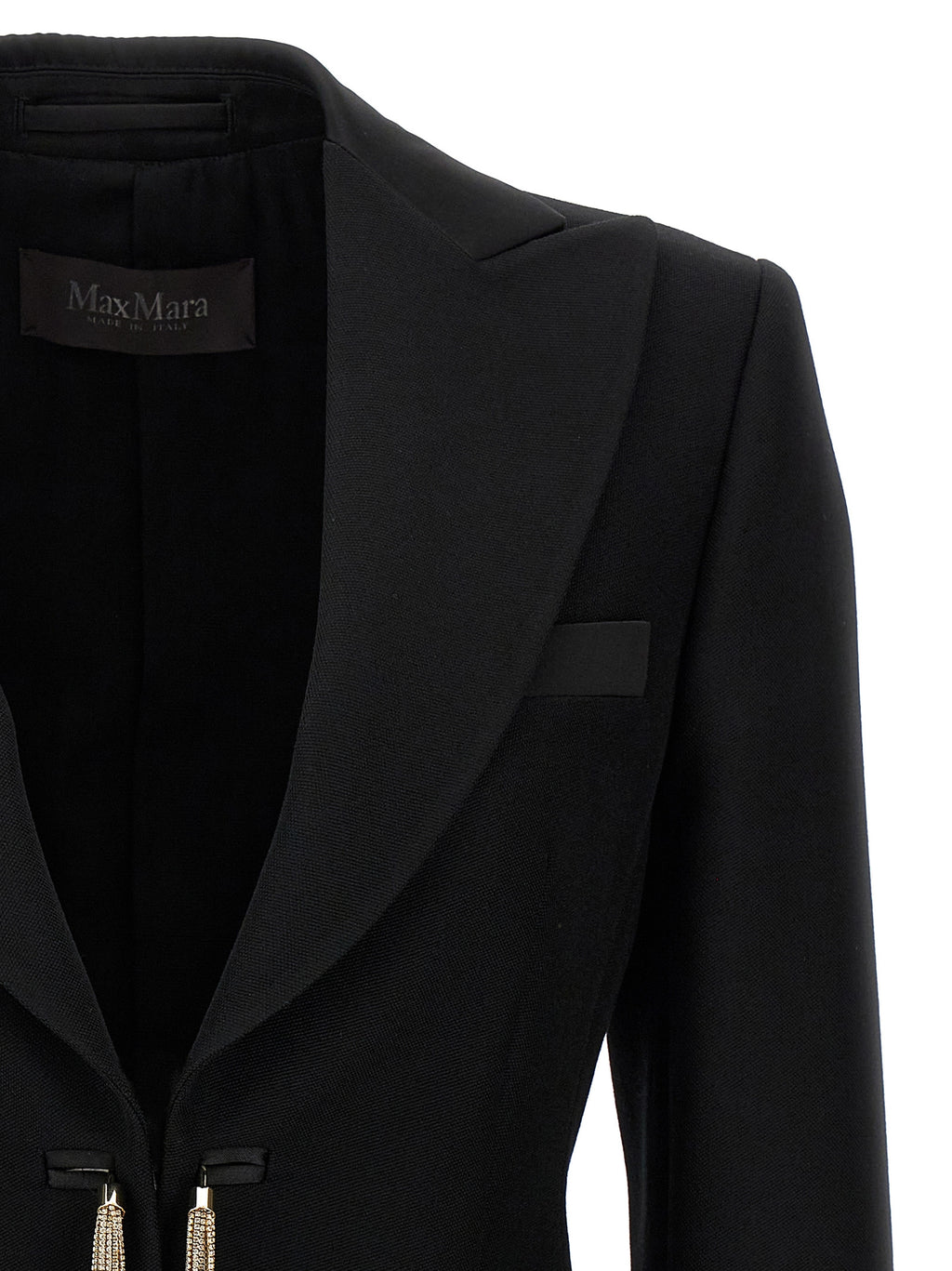 Black Virgin Wool Blazer