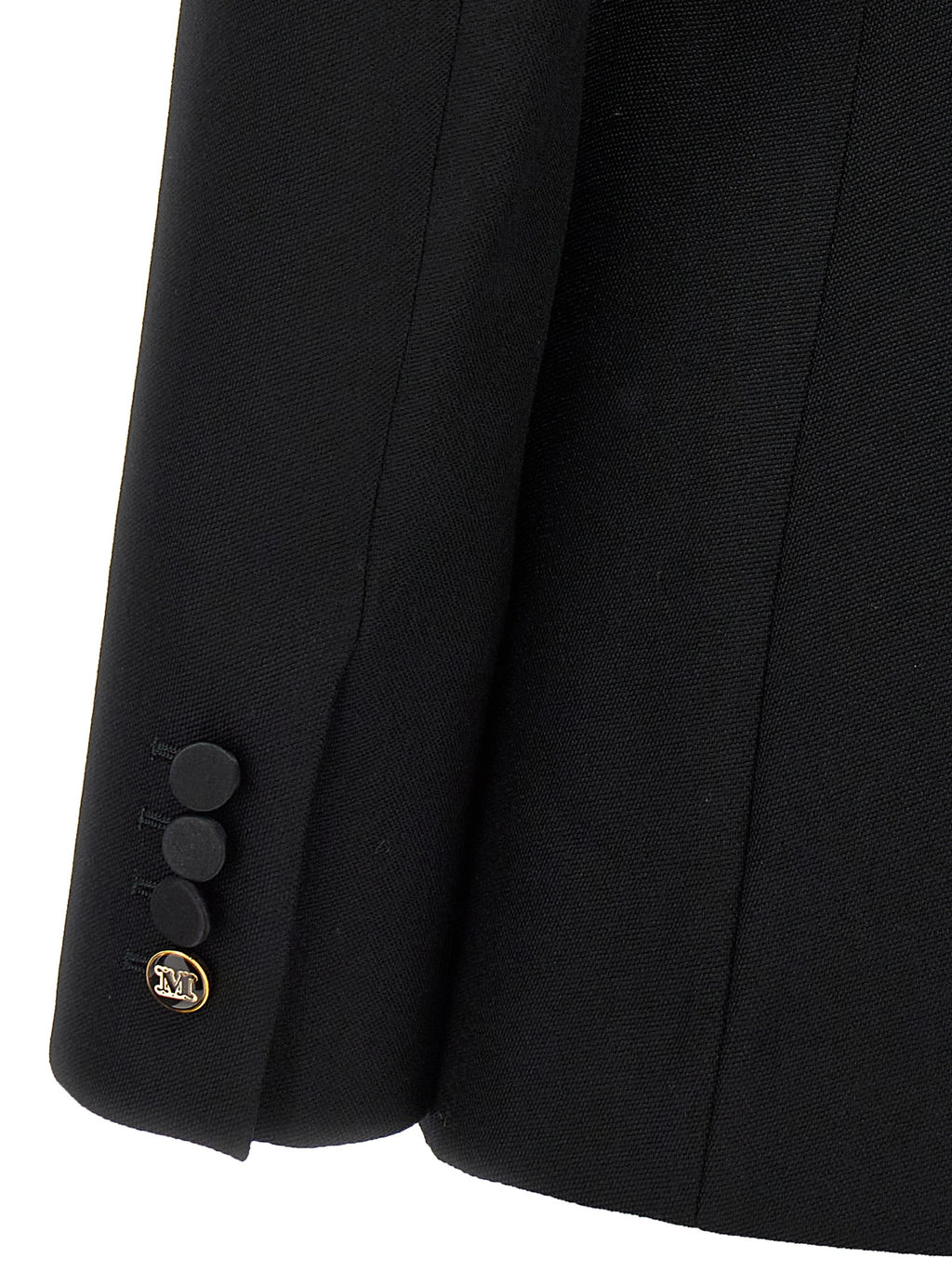 Black Virgin Wool Blazer