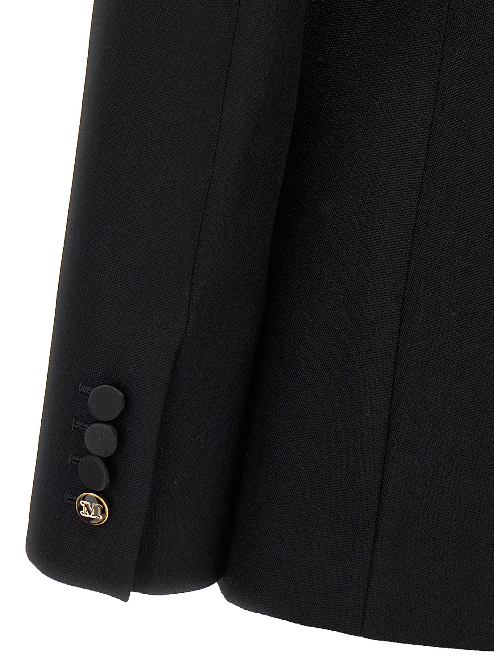 Black Virgin Wool Blazer