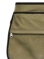 Bicolor Polyamide Long Skirt