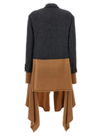Multicolor Wool Coat