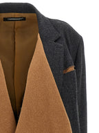 Multicolor Wool Coat