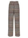 Multicolor Viscose Casual Pants