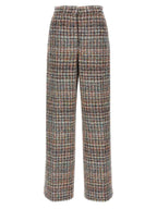 Multicolor Viscose Casual Pants