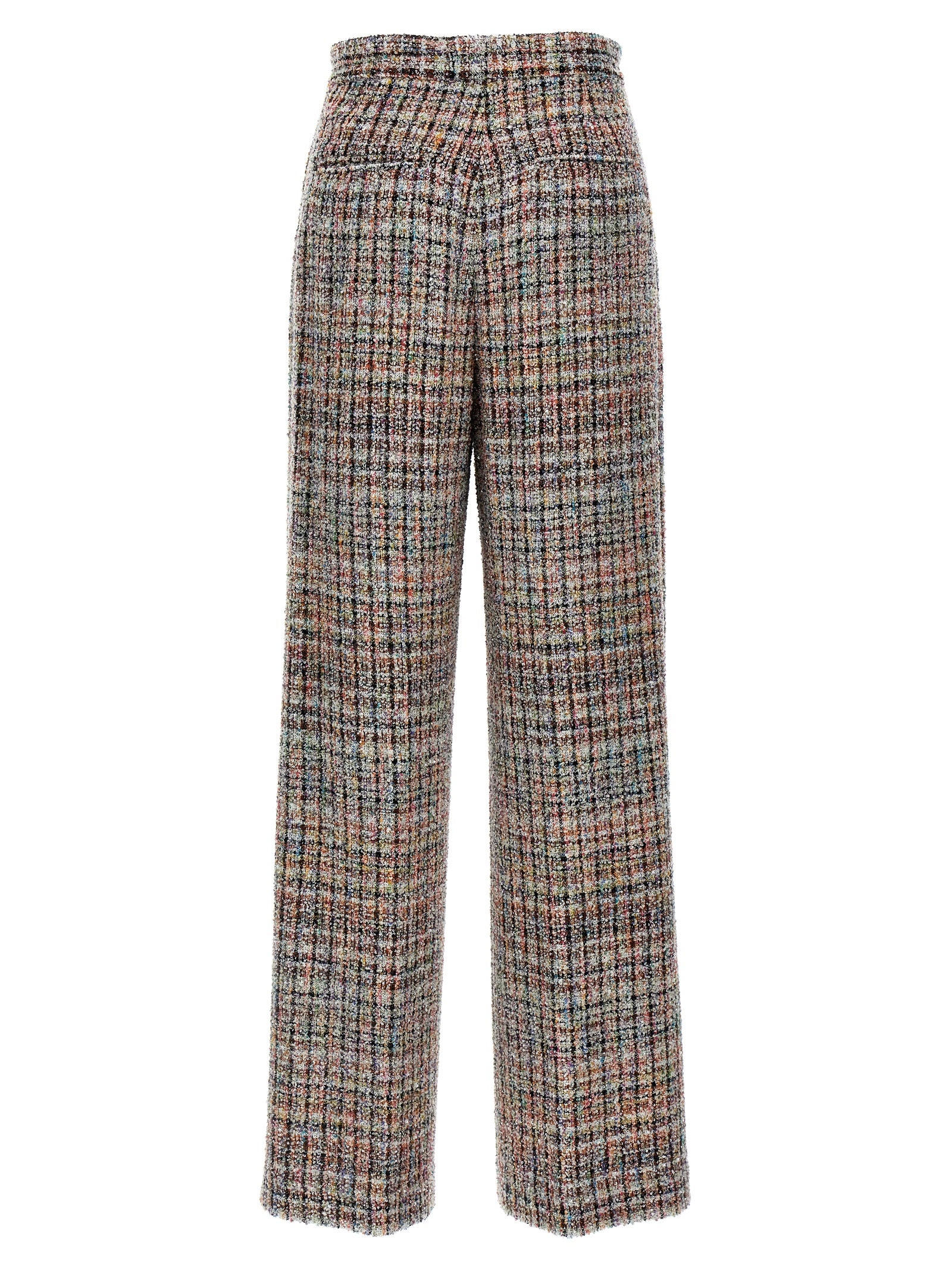 Multicolor Viscose Casual Pants