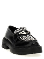 Black Calfskin Slip-On Loafers