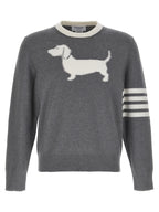 Gray Cotton Cardigan