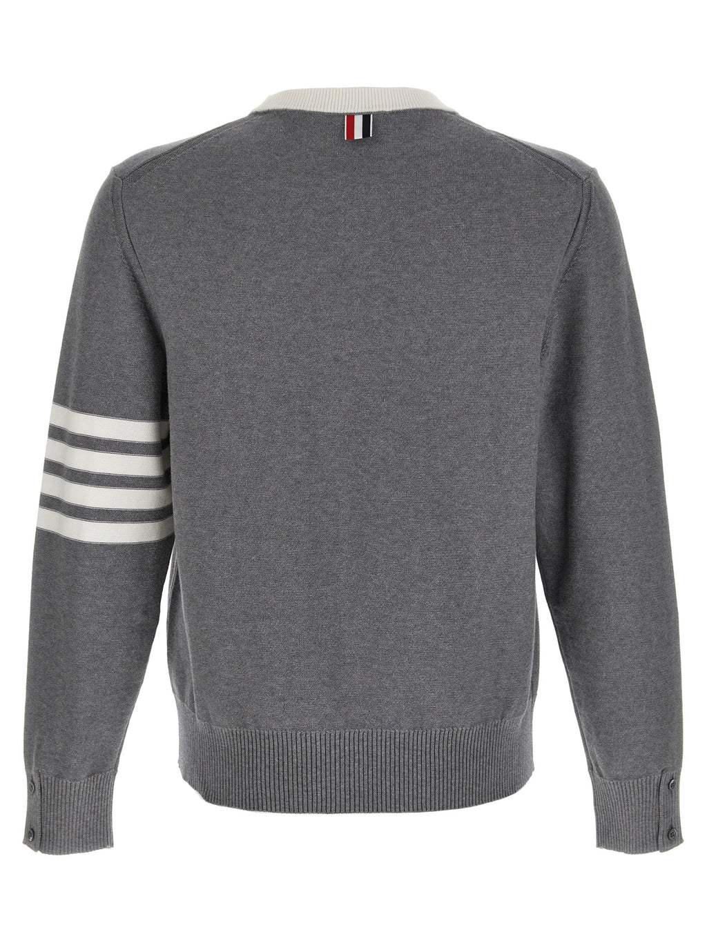 Gray Cotton Cardigan