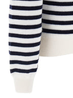 Bicolor Cashmere Cardigan