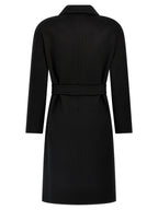Black Cashmere Coat
