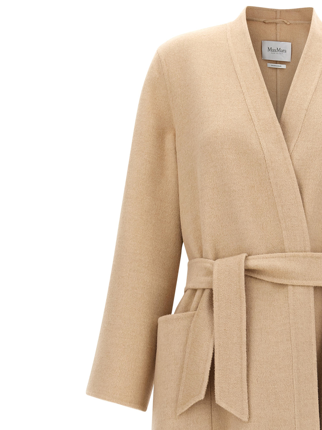 Beige Wool Coat