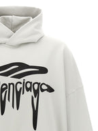 White Cotton Sweatshirt