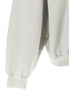 White Cotton Sweatshirt