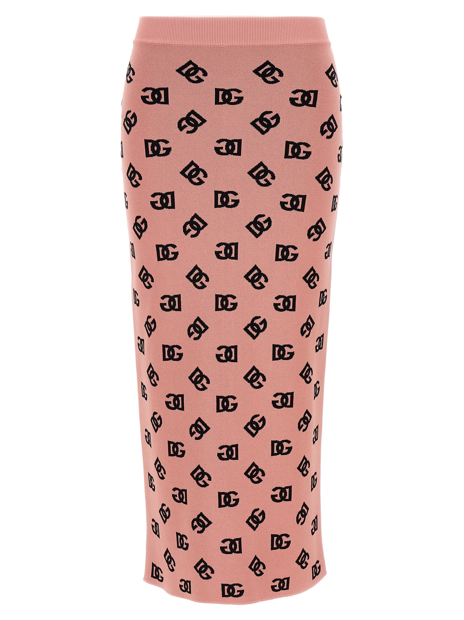 Multicolor Viscose Midi Skirt