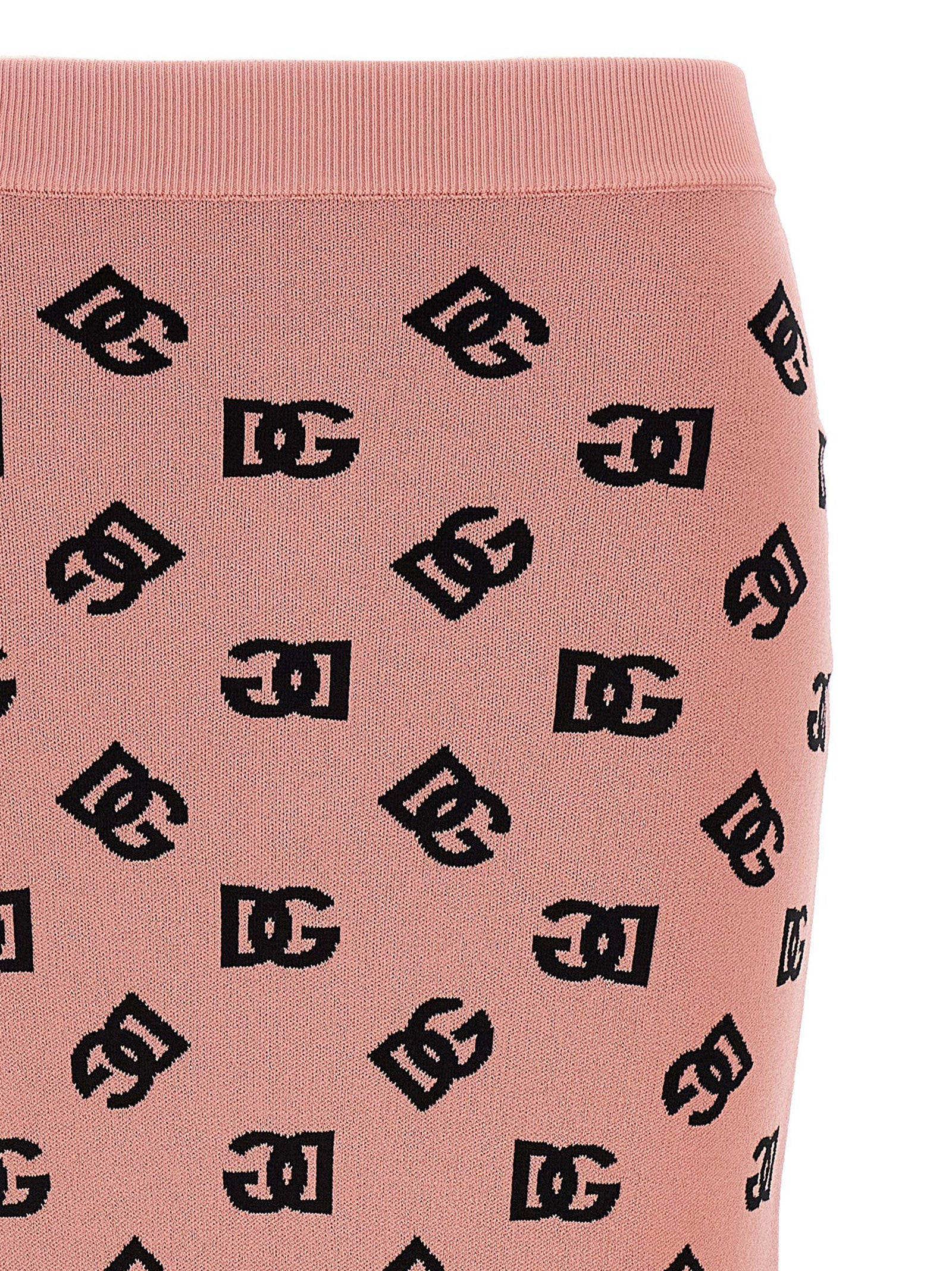 Multicolor Viscose Midi Skirt