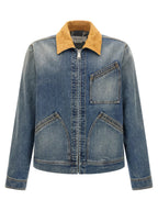 Blue Cotton Denim Jacket