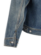 Blue Cotton Denim Jacket