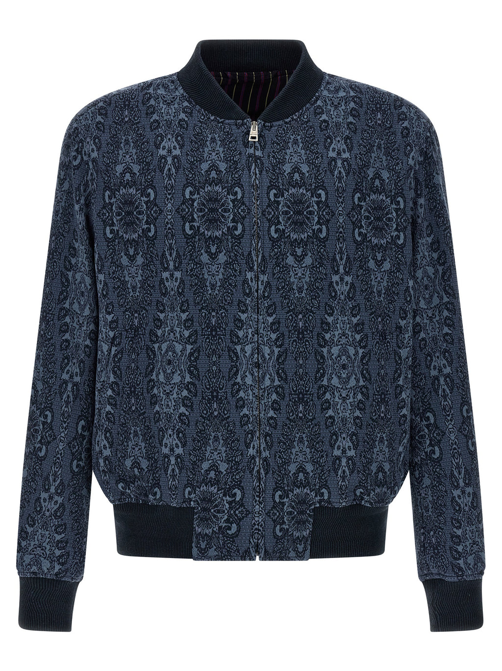 Blue Cotton Bomber