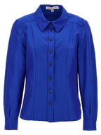 Blue Cotton Blouse