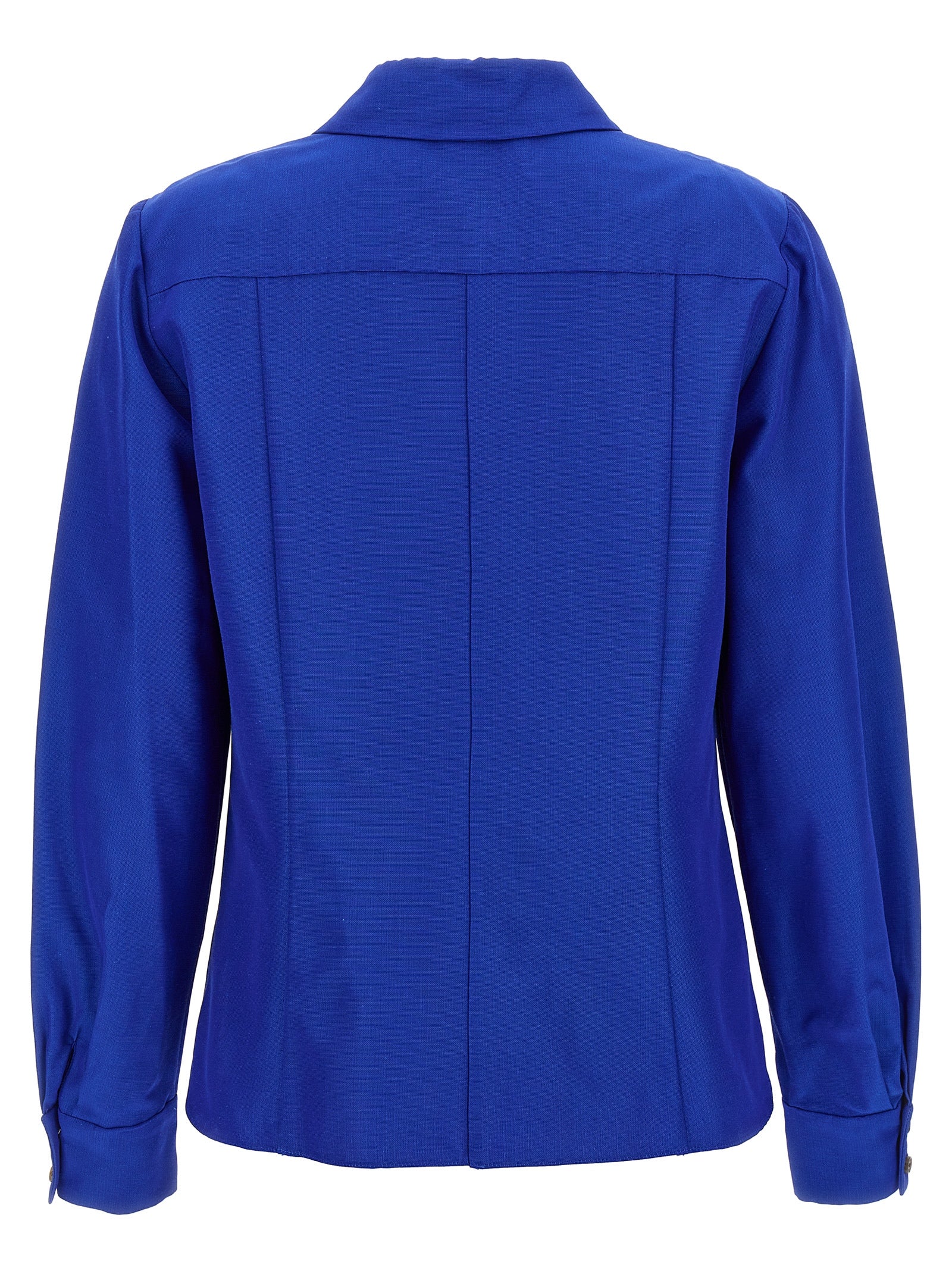 Blue Cotton Blouse