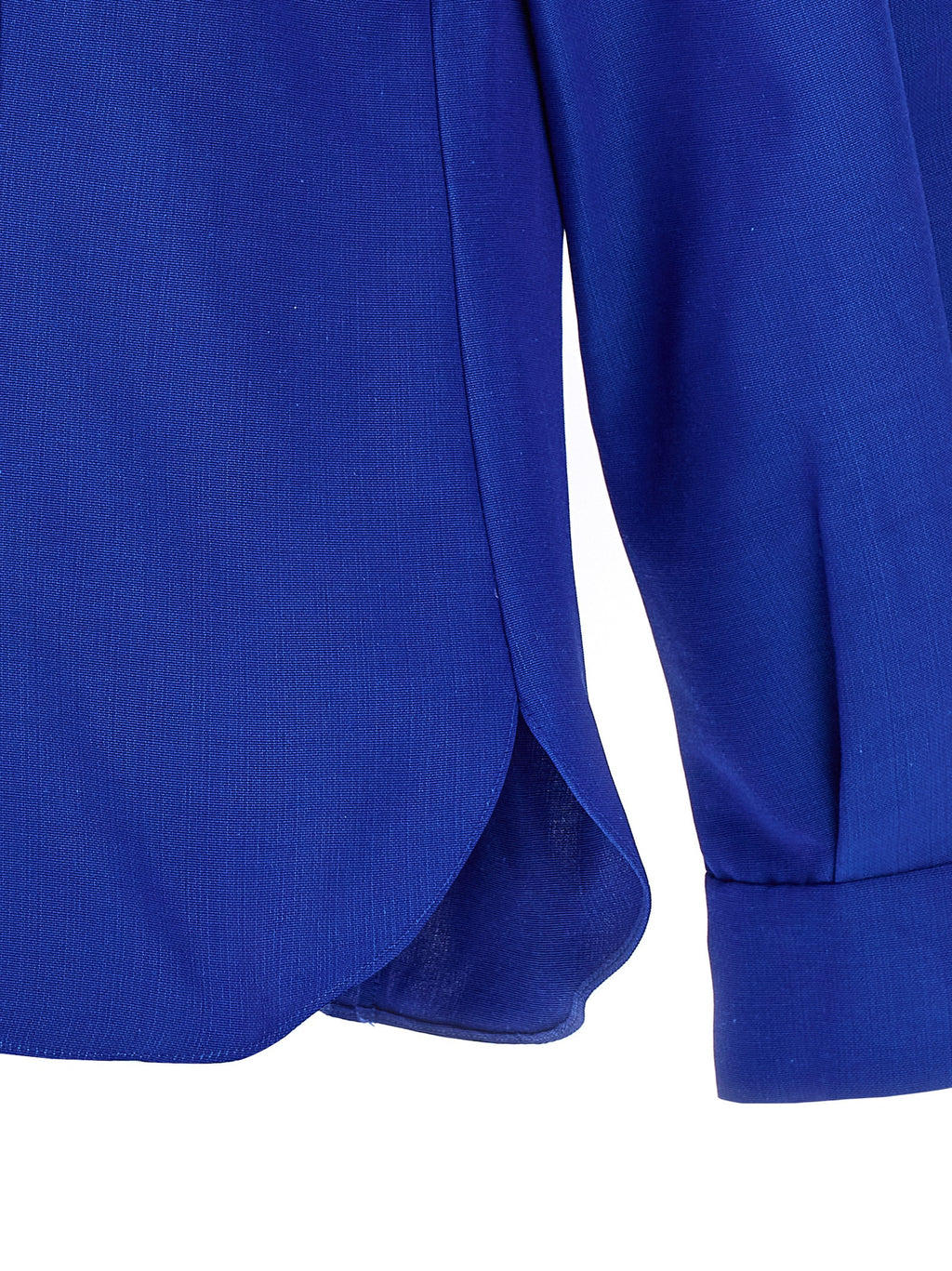 Blue Cotton Blouse