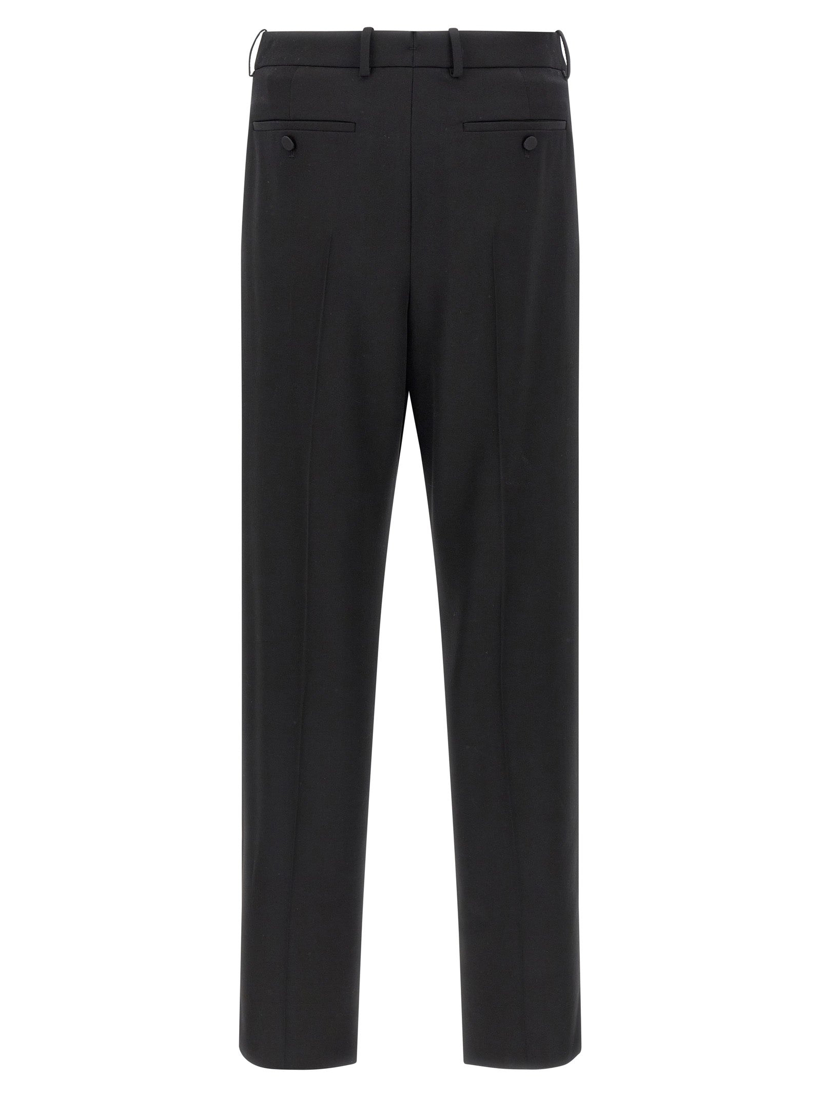 Black Wool Dress Pants