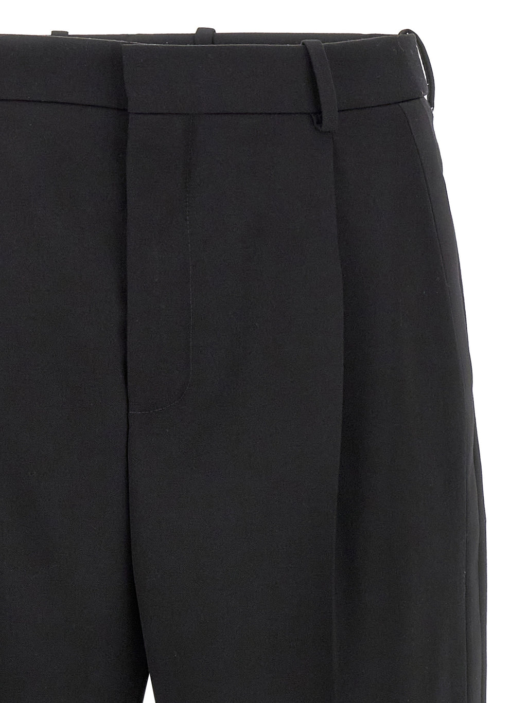 Black Wool Dress Pants
