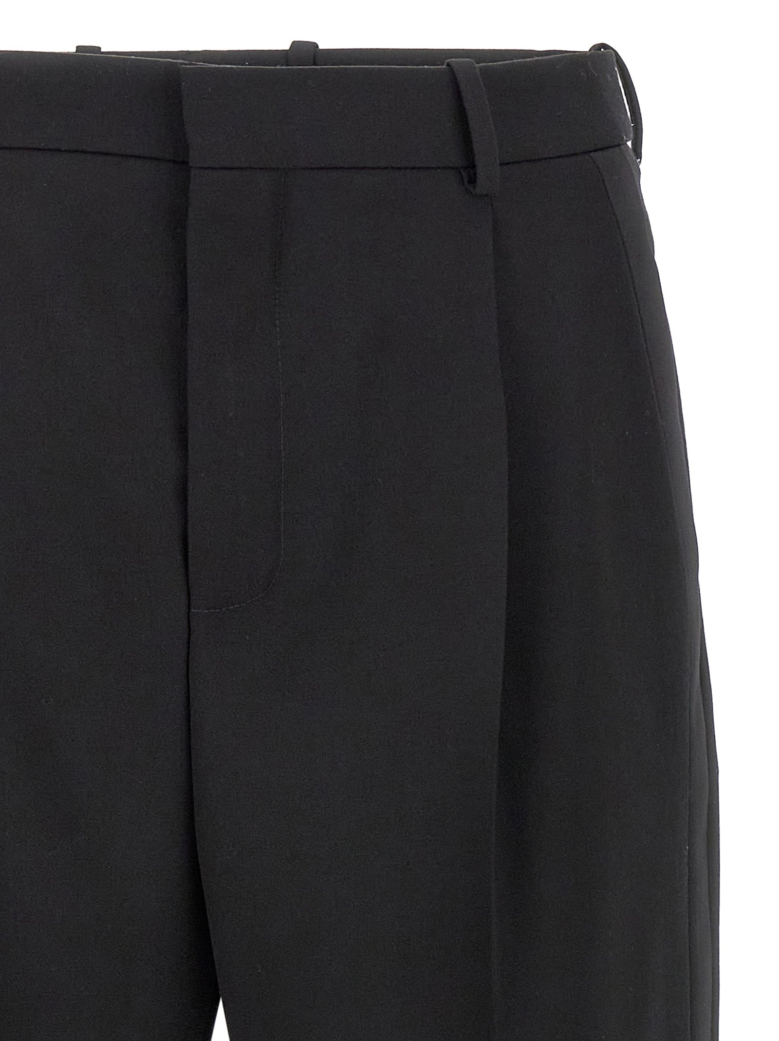 Black Wool Dress Pants