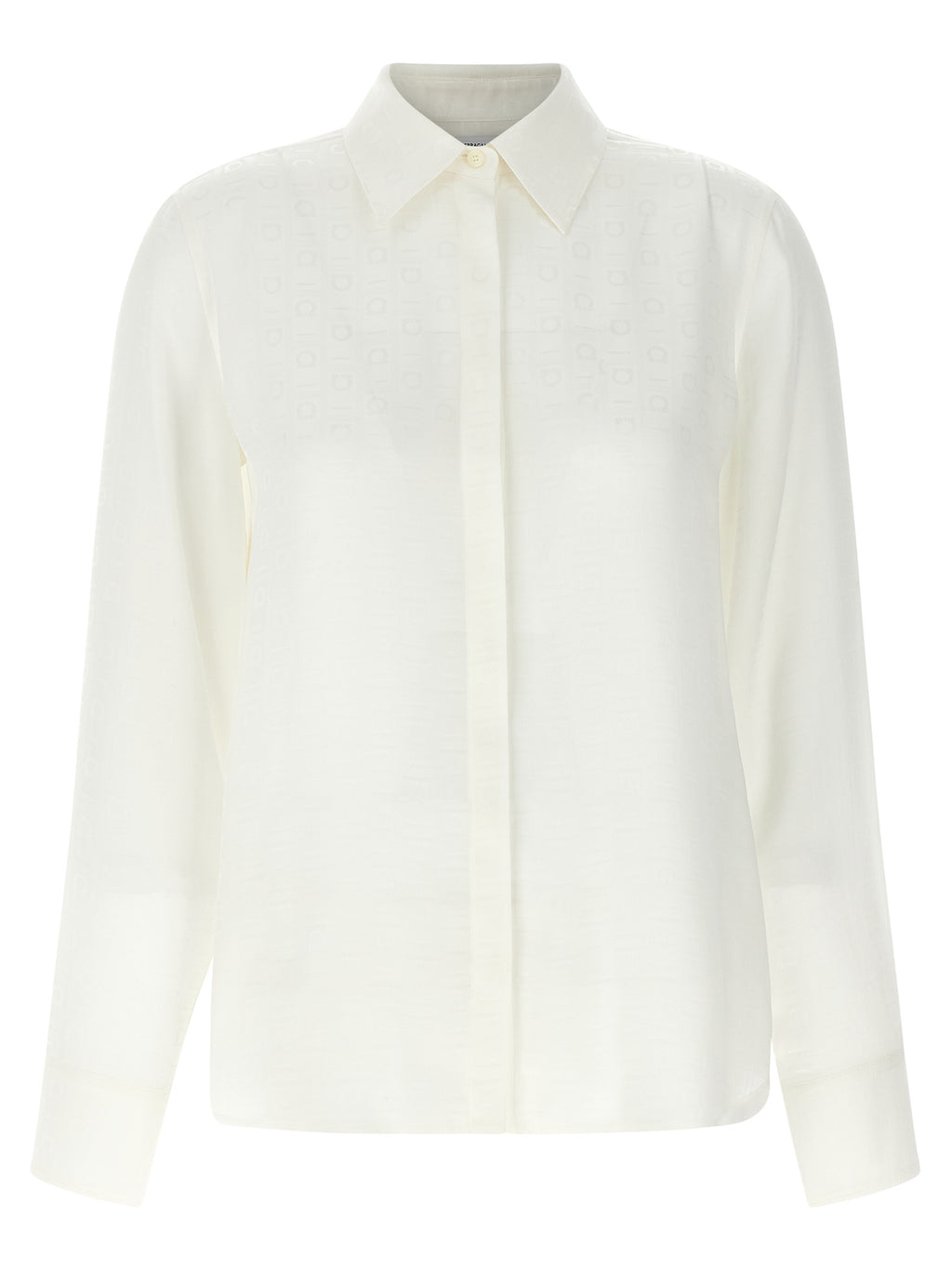 White Silk Blouse