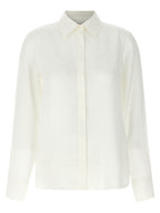 White Silk Blouse