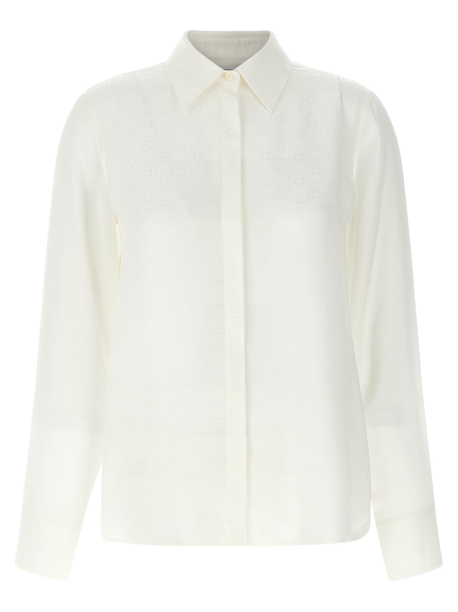White Silk Blouse