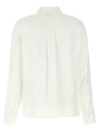 White Silk Blouse