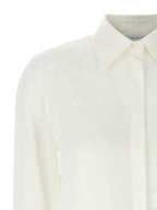 White Silk Blouse