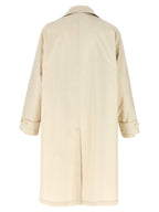 Beige Cotton Coat